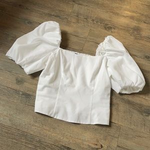 Banana Republic Puff Sleeve Top